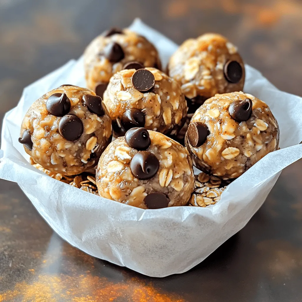 Peanut Butter Chocolate Chip Energy Balls Simple Snack