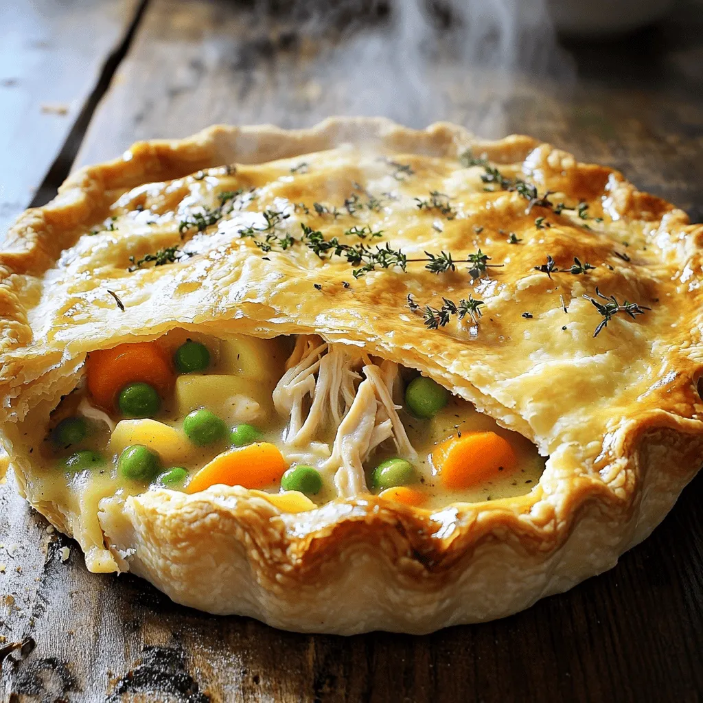 Classic Chicken Pot Pie Comforting and Hearty Dish