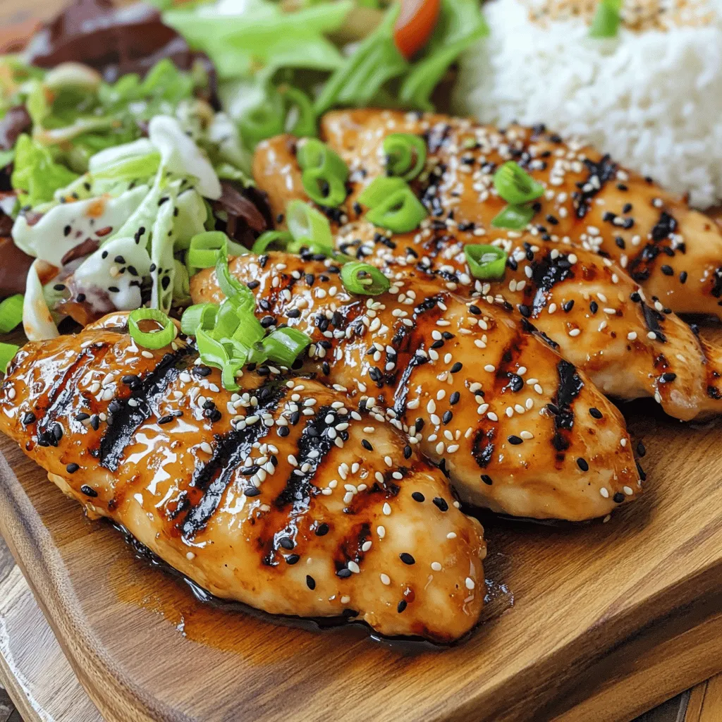 Sesame Soy Grilled Chicken Tasty and Easy Recipe