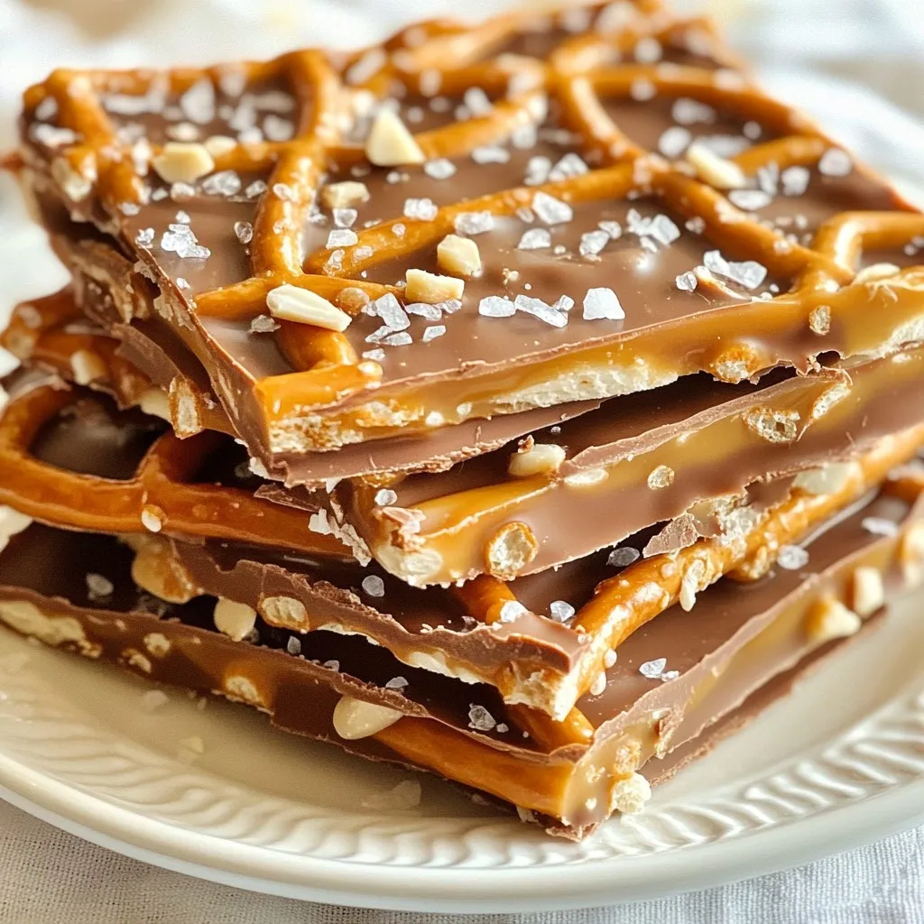 Salted Caramel Pretzel Bark Irresistible Sweet Treat
