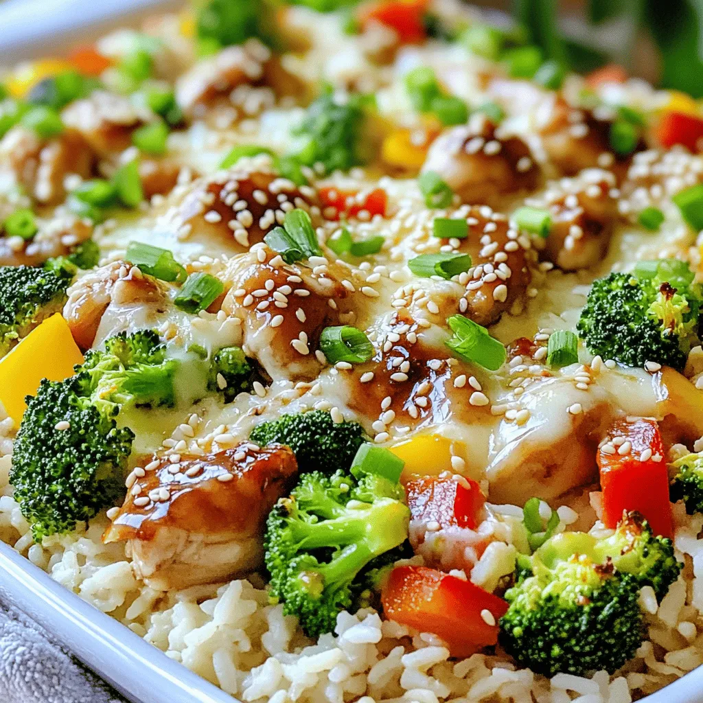 Teriyaki Chicken Casserole Flavorful and Easy Dish