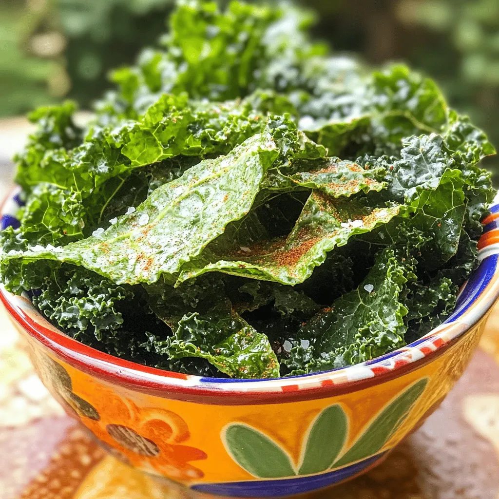 Crispy Kale Chips Snack That Packs a Punch