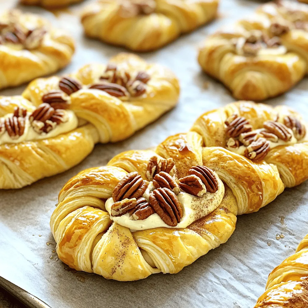 Maple Pecan Cream Cheese Danish Braids Delightful Treat