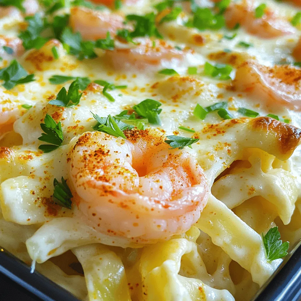 Cajun Shrimp Alfredo Bake Hearty and Flavorful Dish