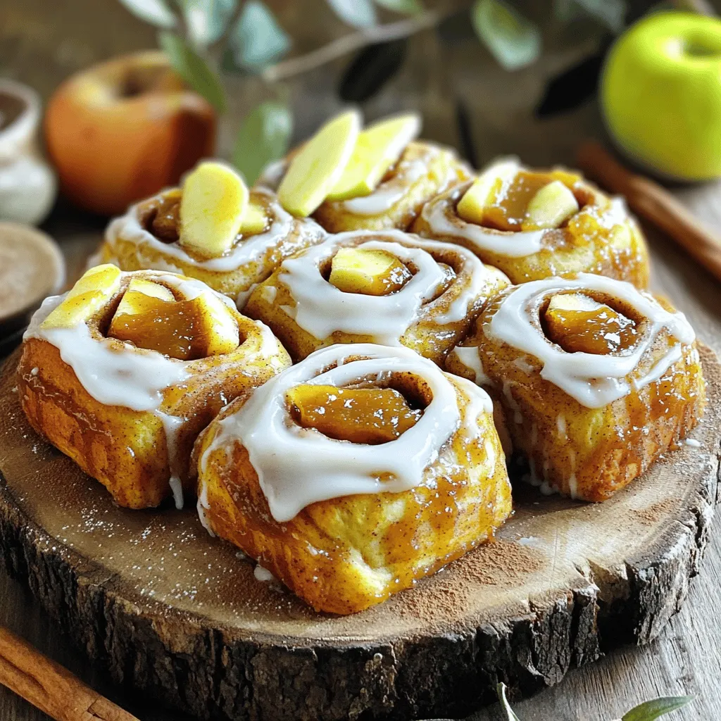 Apple Butter Cinnamon Rolls Delightfully Soft Treat
