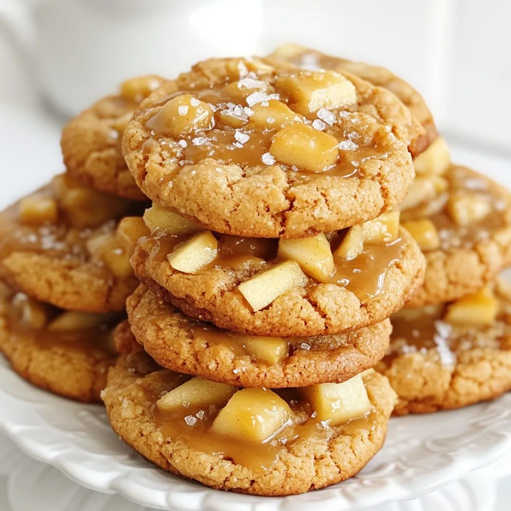 Salted Caramel Apple Pie Cookies Irresistible Treat