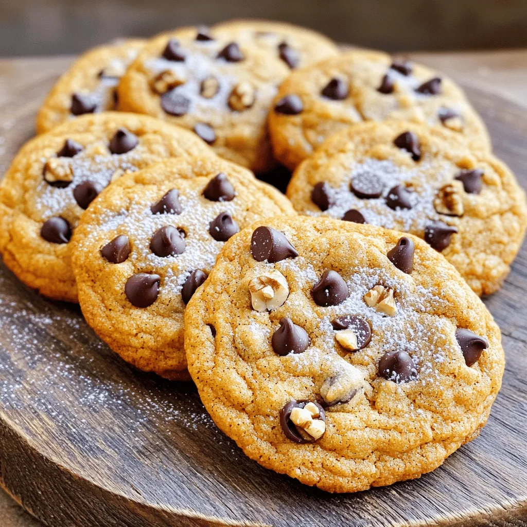 Pumpkin Chocolate Chip Cookies Irresistible Treat Recipe