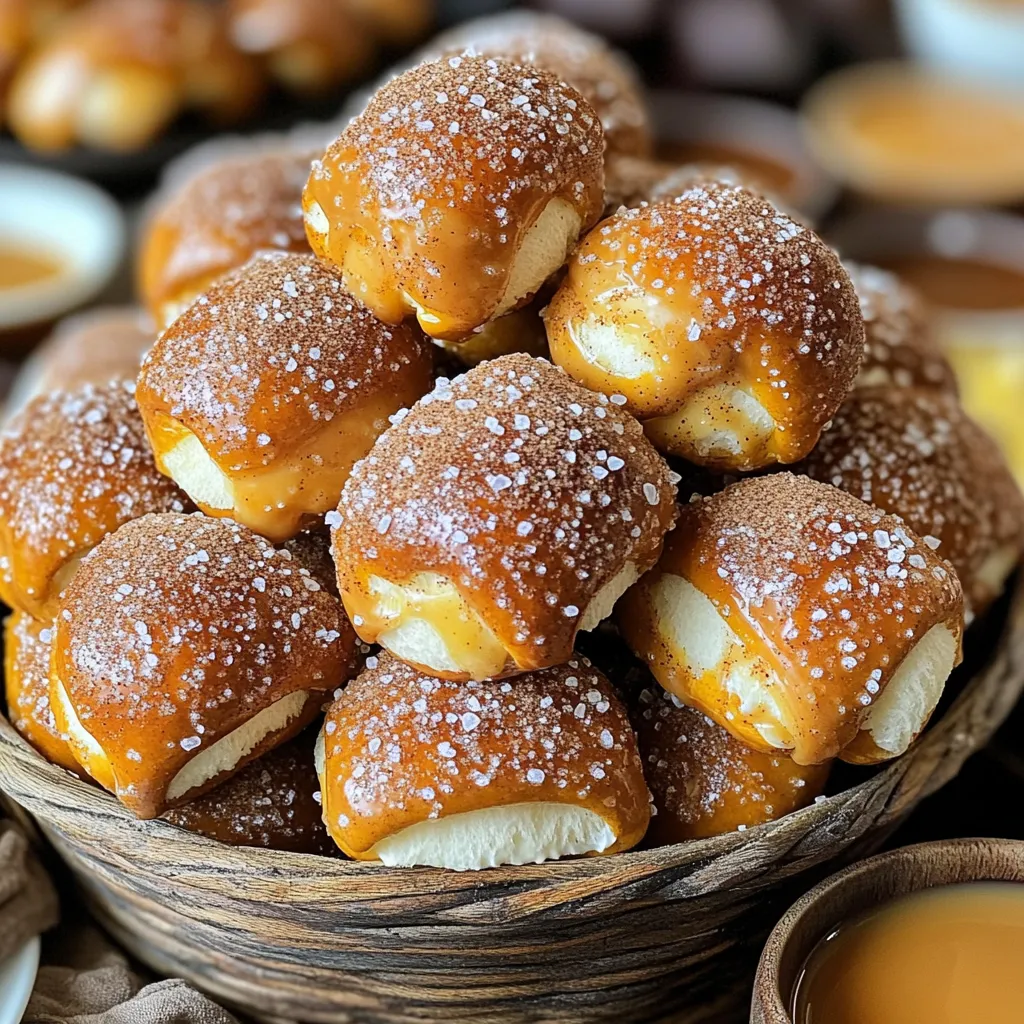 Cinnamon Sugar Soft Pretzel Bites Irresistible Snack
