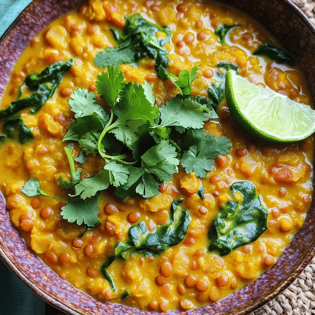 Coconut Curry Lentils Flavorful and Simple Meal