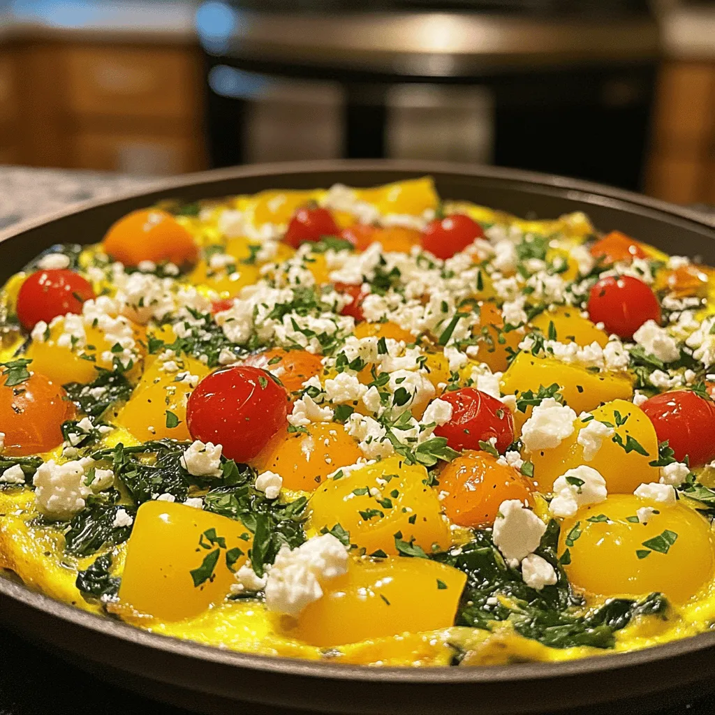 Savory Vegetable Frittata Delightful and Simple Recipe