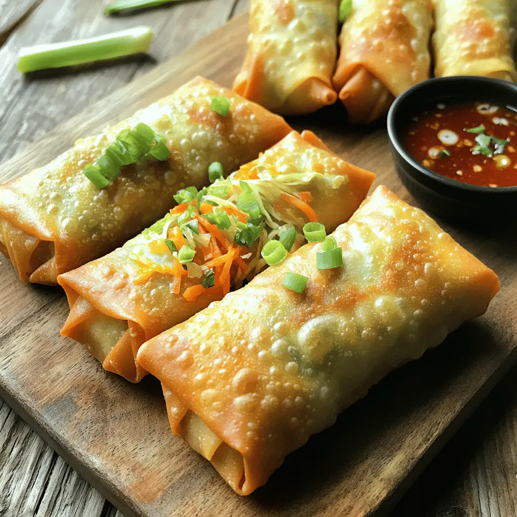 Easy Air Fryer Veggie Egg Rolls Crisp and Healthy Treat
