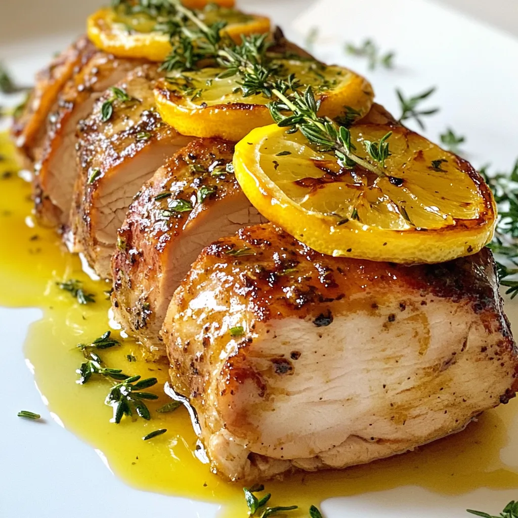 Herb Butter Turkey Tenderloin Juicy and Flavorful Dish