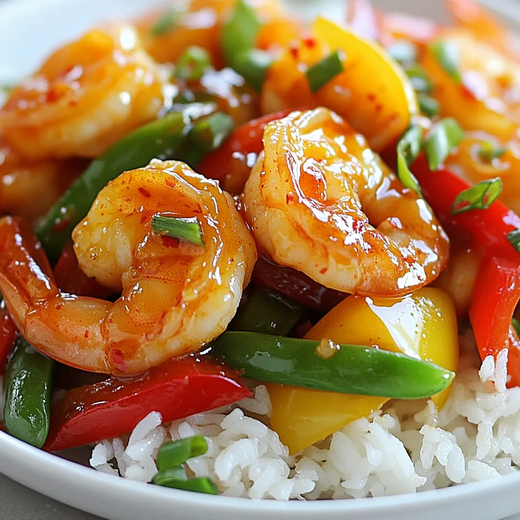 Sweet Chili Shrimp Stir-Fry Quick and Tasty Meal