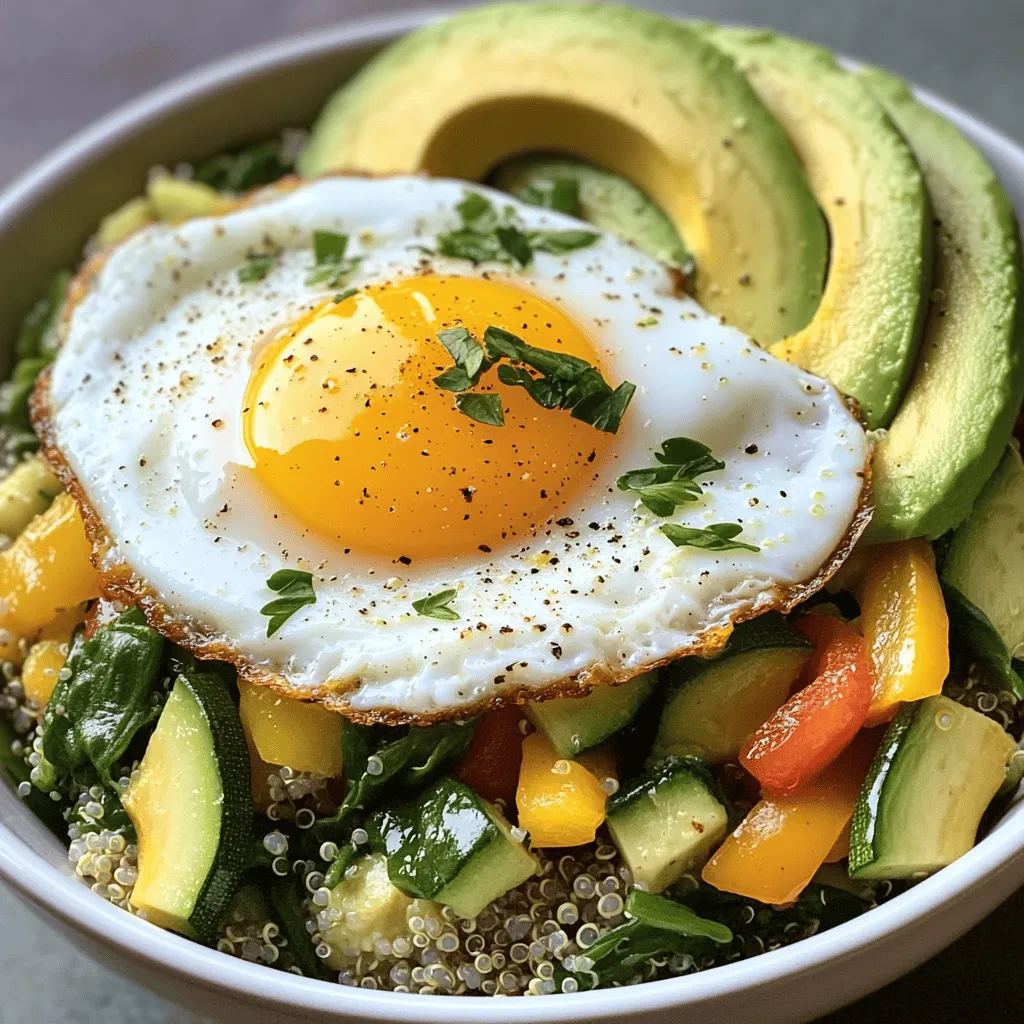 Savory Quinoa Breakfast Bowl Healthy and Wholesome Start