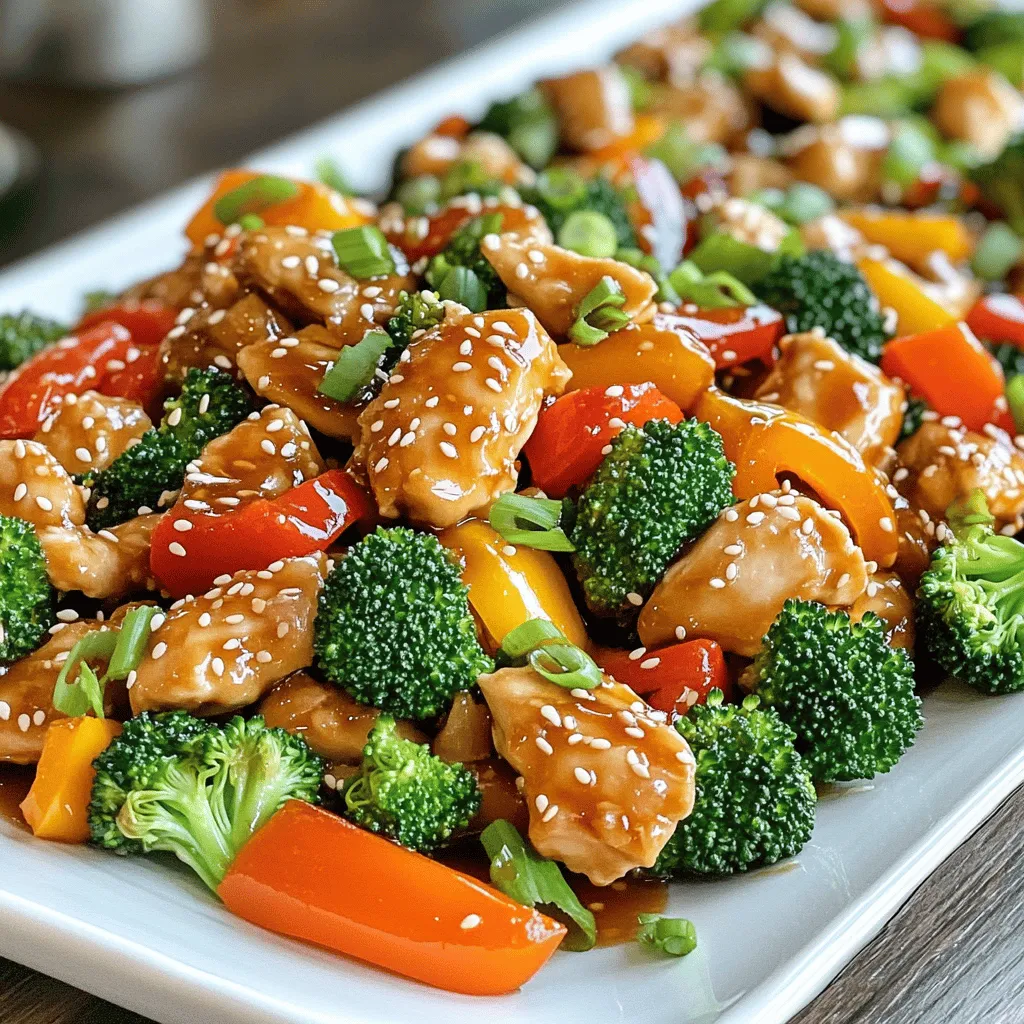 Honey Garlic Chicken Stir Fry Flavorful Family Meal