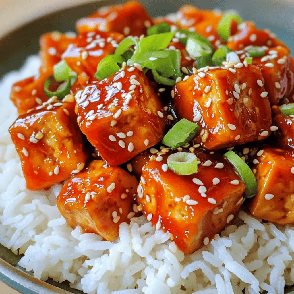 Honey Sriracha Glazed Tofu Flavorful and Easy Recipe