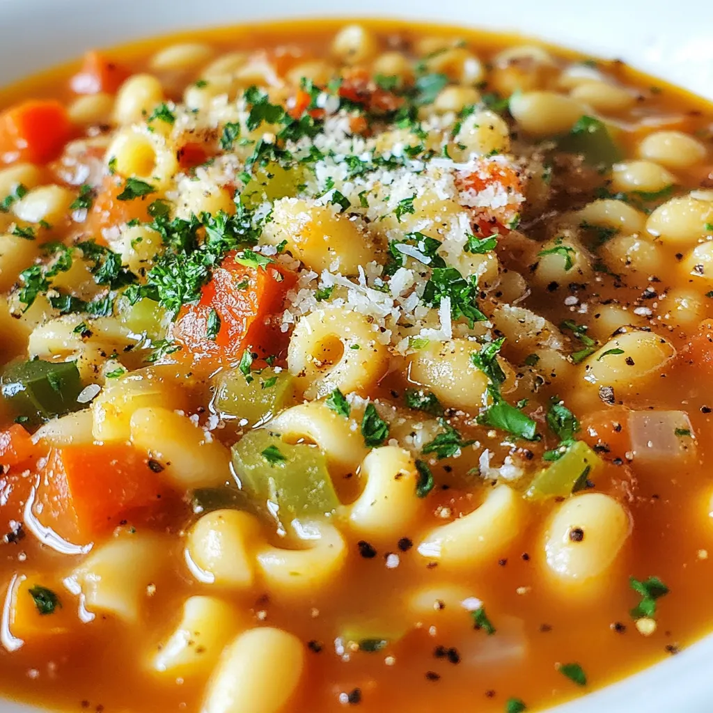 Pasta Fagioli Delight Easy and Flavorful Recipe