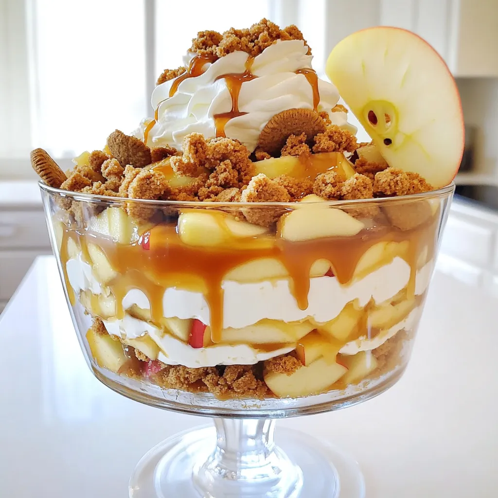 Caramel Apple Trifle Irresistible Fall Dessert Recipe