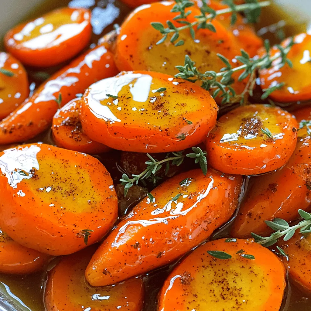 Maple Glazed Carrots Savory and Simple Side Dish