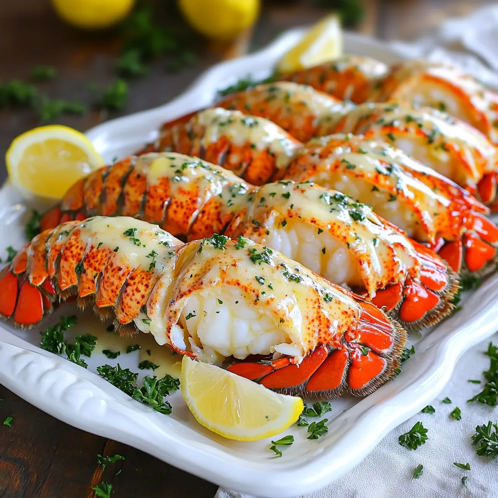 Garlic Butter Lobster Tails Quick and Savory Recipe