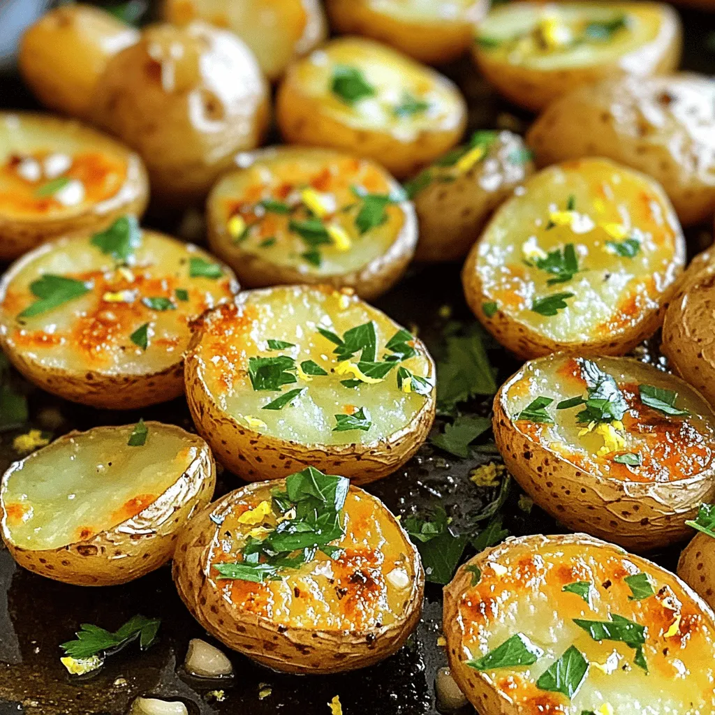 Lemon Herb Roasted Potatoes Simple Side Dish Delight