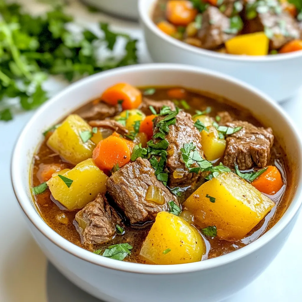 Instant Pot Beef Stew Simple and Flavorful Meal