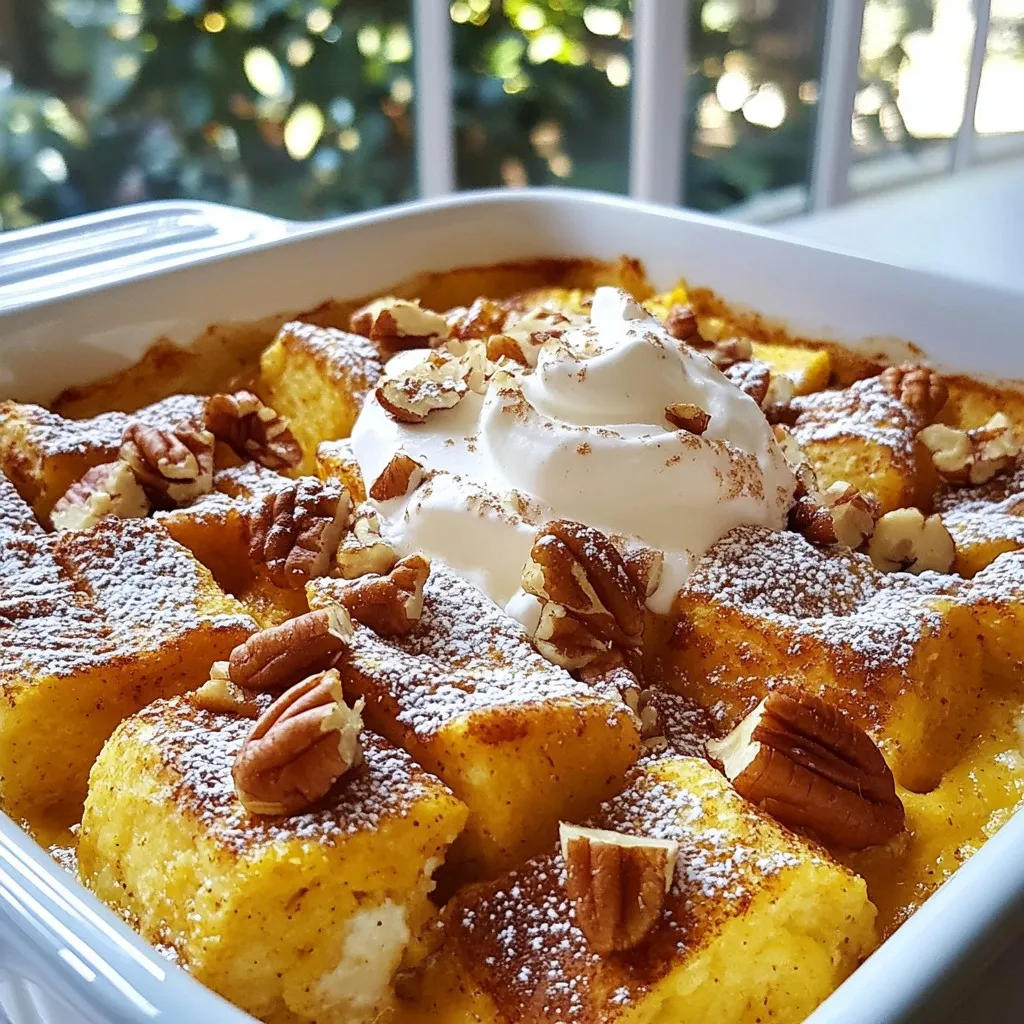 Pumpkin Spice French Toast Casserole Delight Recipe