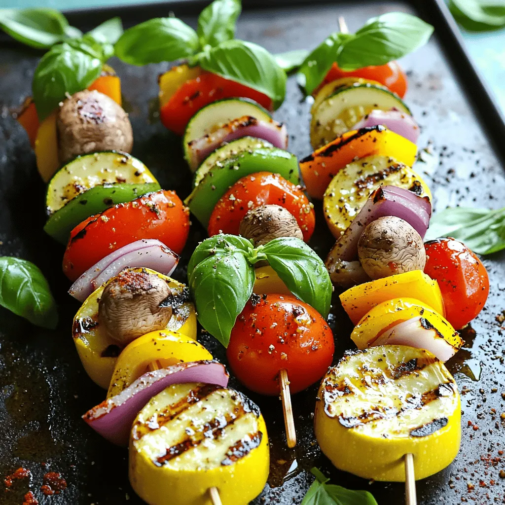 Grilled Vegetable Skewers Flavorful and Simple Recipe