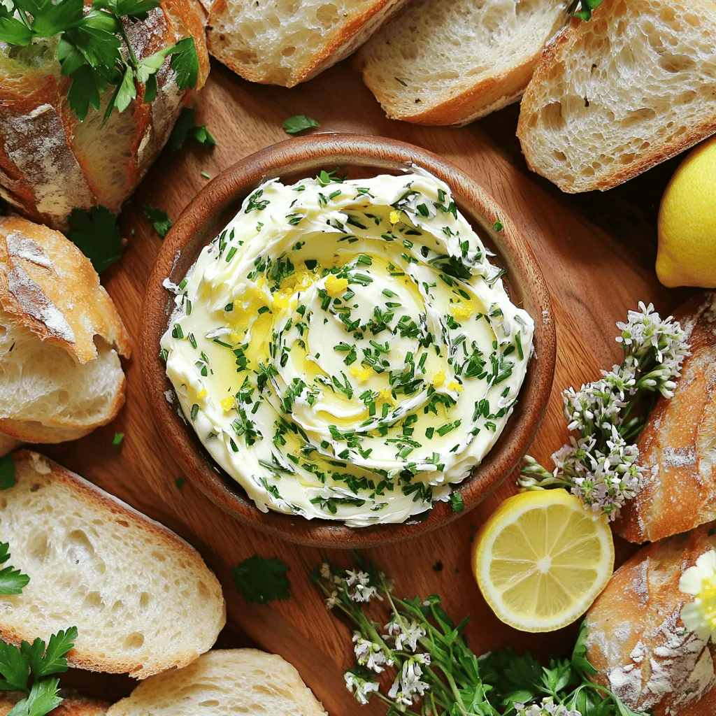 Garlic Herb Butter Board Flavorful Party Spread