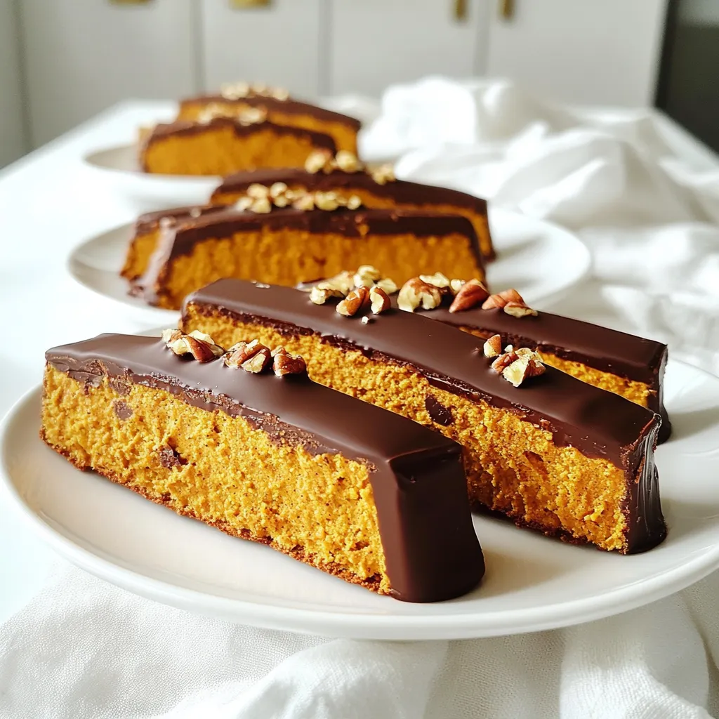 Bakery-Style Chocolate Dipped Pumpkin Biscotti Delight