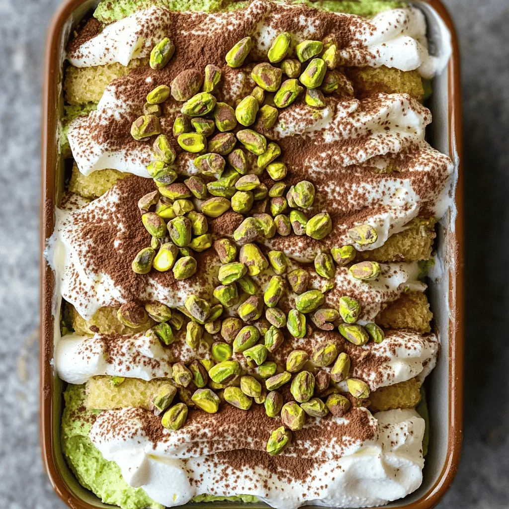 Pistachio Tiramisu Irresistible Flavorful Dessert