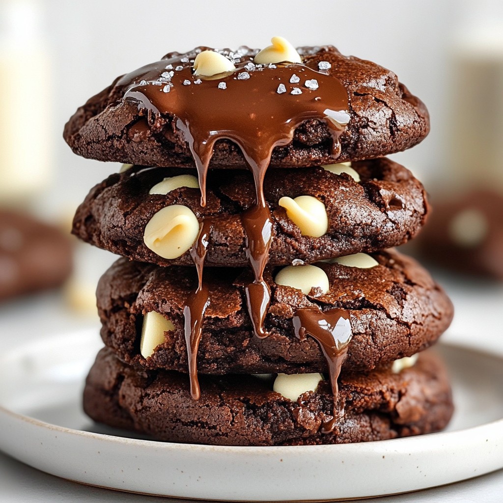 Triple Chocolate Brownie Cookies Irresistible Dessert Recipe