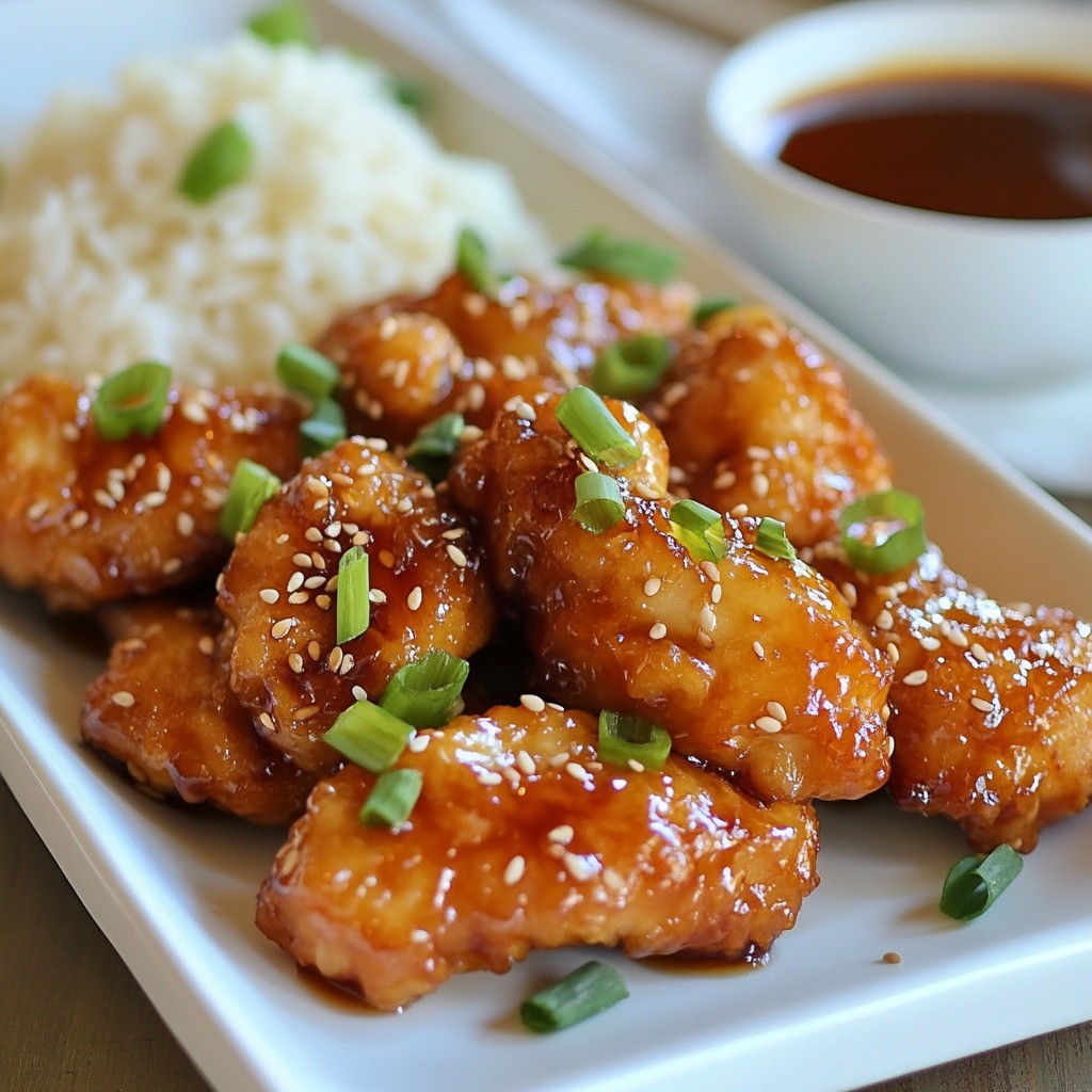 Crispy Sesame Chicken Delightful Flavorful Meal