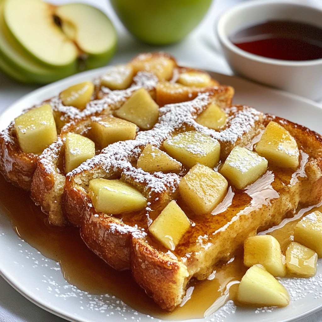 Apple Cinnamon Overnight French Toast Delightful Recipe