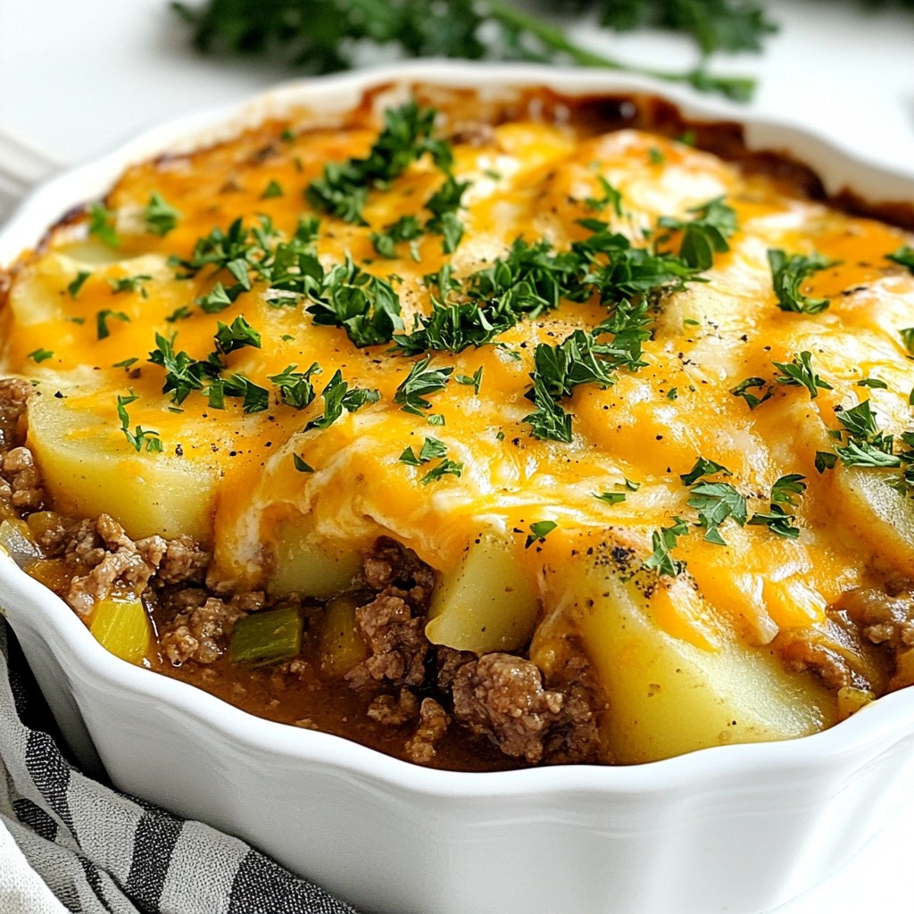Hearty Beef and Potato One-Dish Dinner Recipe