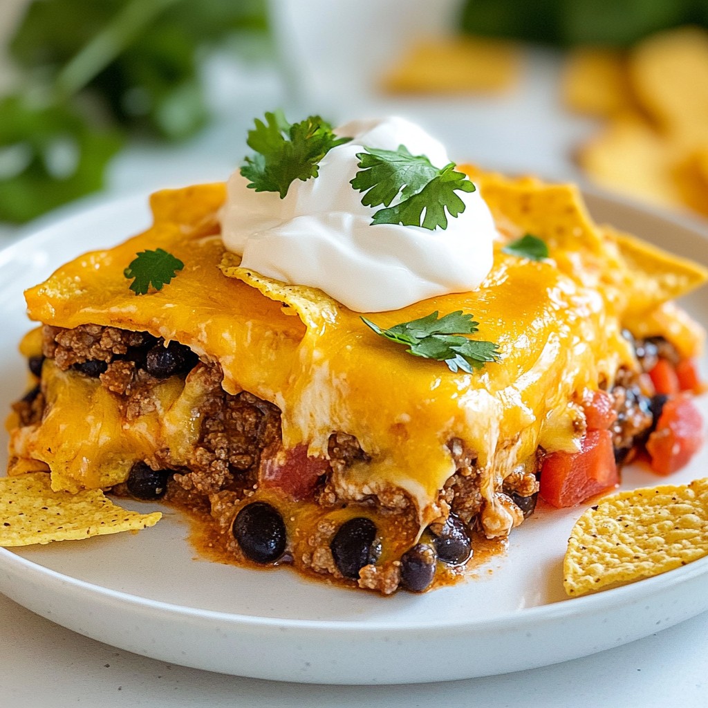 Savory Beef and Bean Cheesy Bake Delightful Recipe