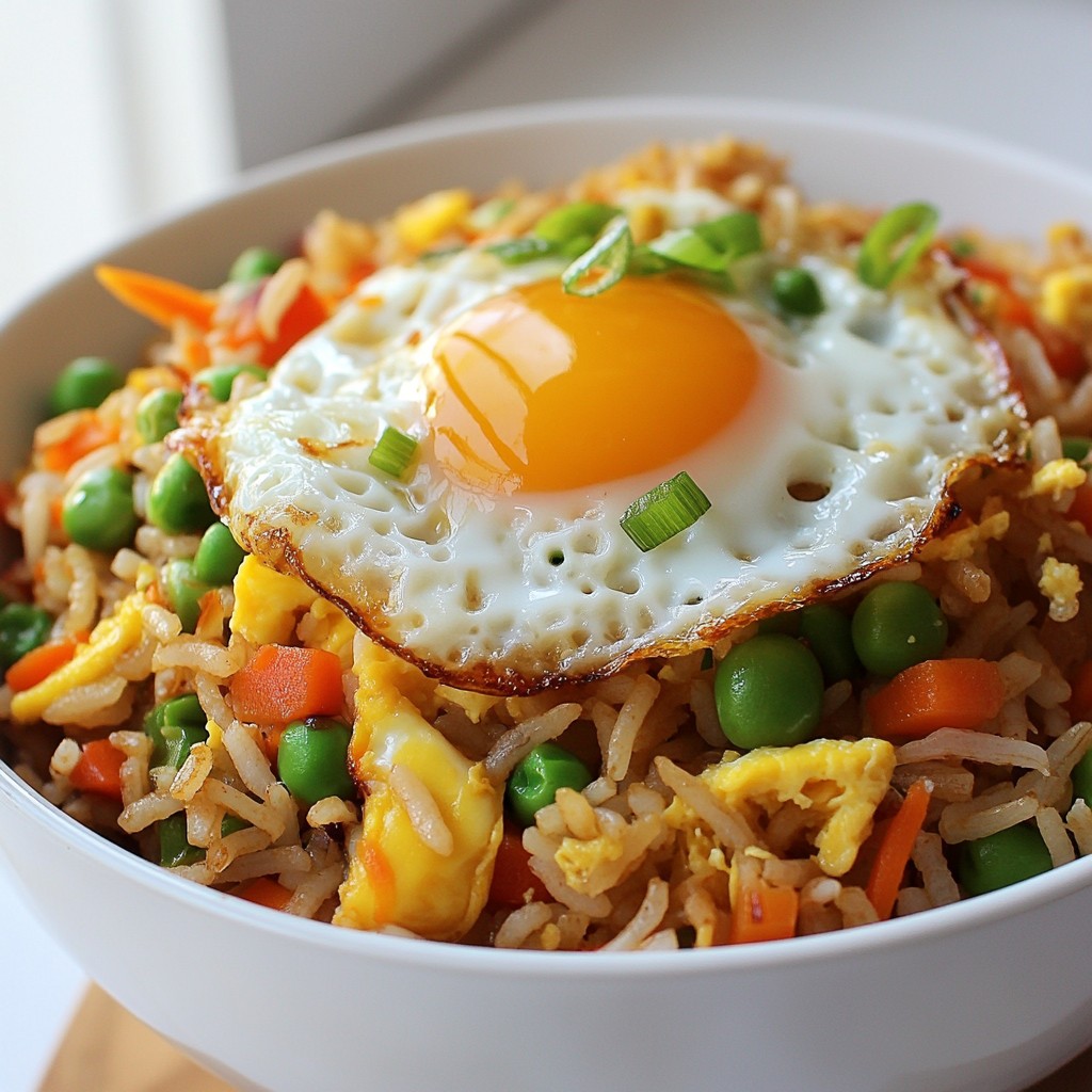 Sriracha Veggie Fried Rice Flavorful and Easy Recipe