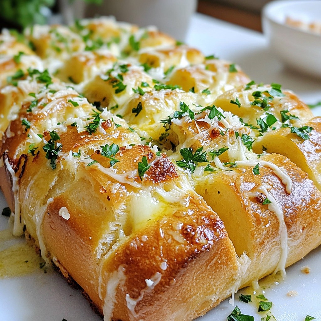 Garlic Parmesan Pull-Apart Bread Tasty and Simple Recipe