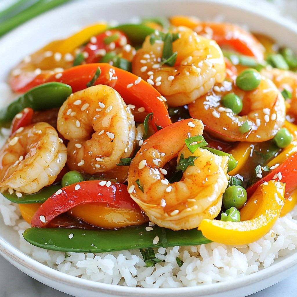 Honey Garlic Shrimp Stir Fry Easy and Flavorful Meal