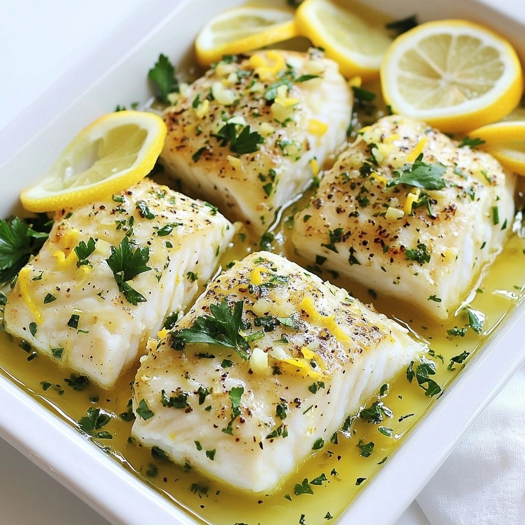 Zesty Lemon Herb Fish Bake Fresh and Flavorful Dish