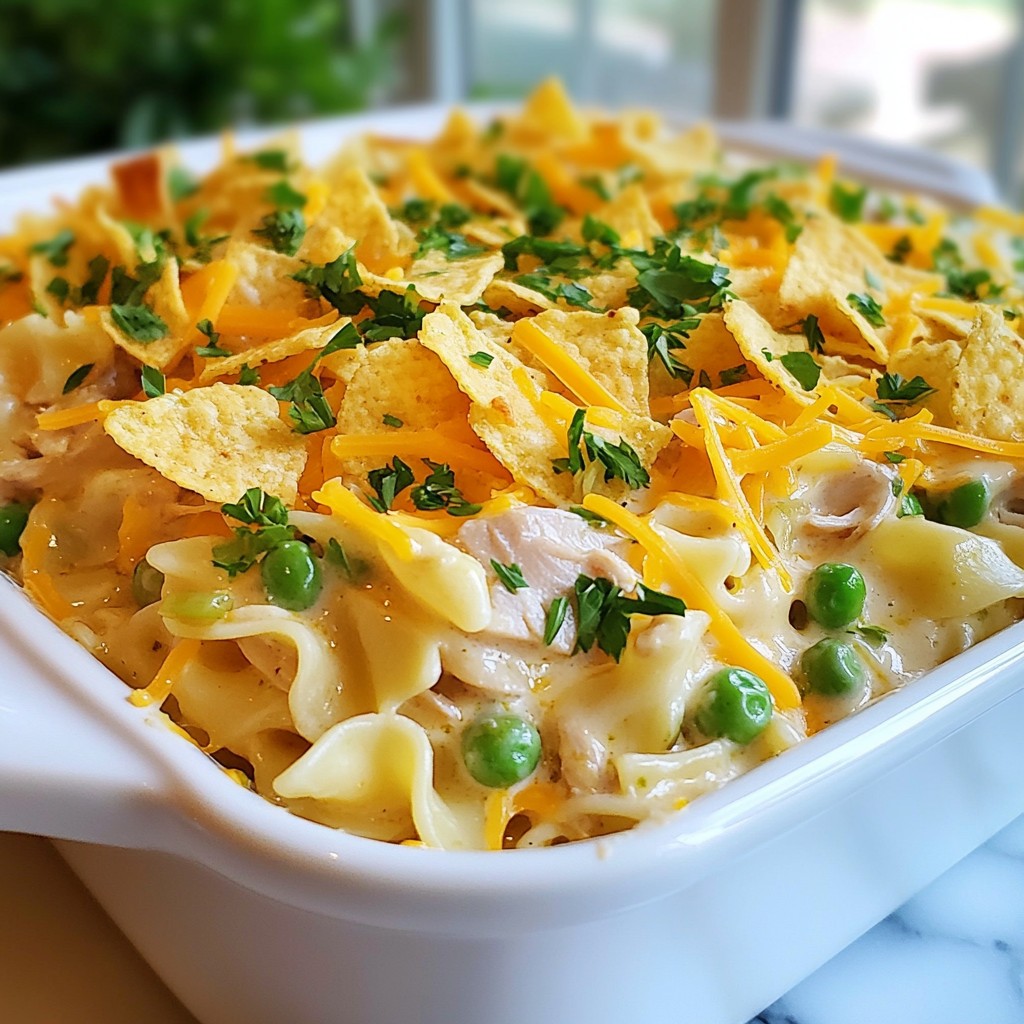 Creamy Tuna and Noodle Hotdish Simple Comfort Meal