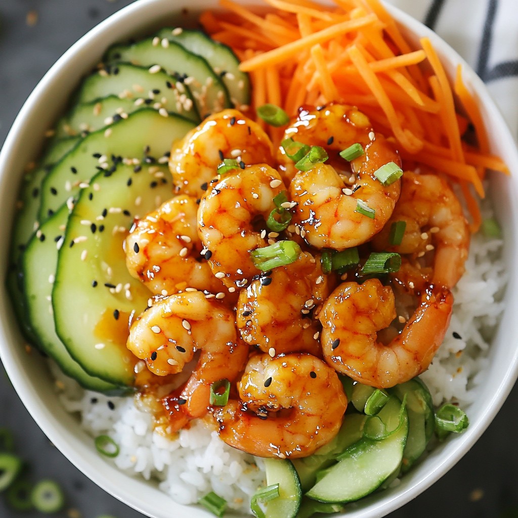 Spicy Shrimp Sushi Bowls Flavorful and Simple Recipe