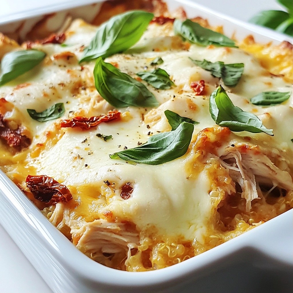 Savory Chicken and Sun-Dried Tomato Casserole Meal