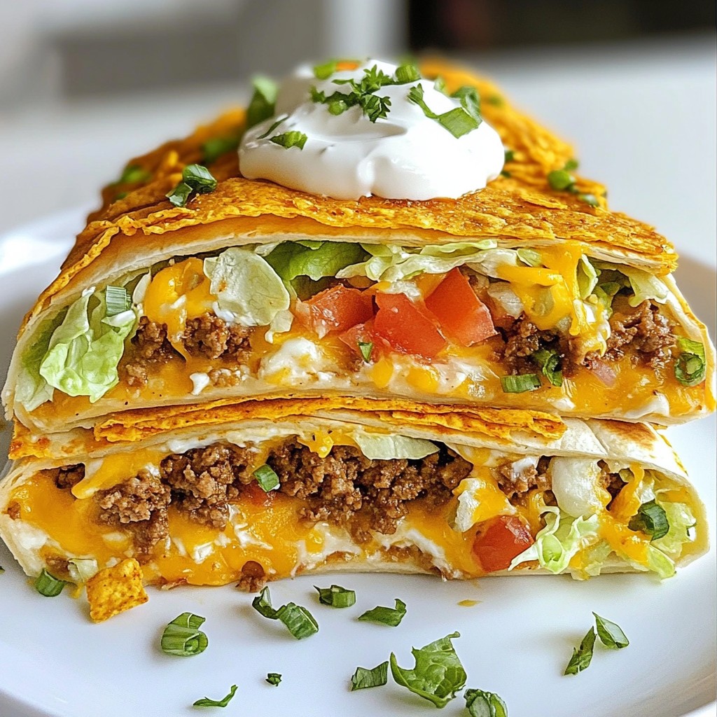 Taco Bell Crunchwrap Supreme Copycat Simple Recipe