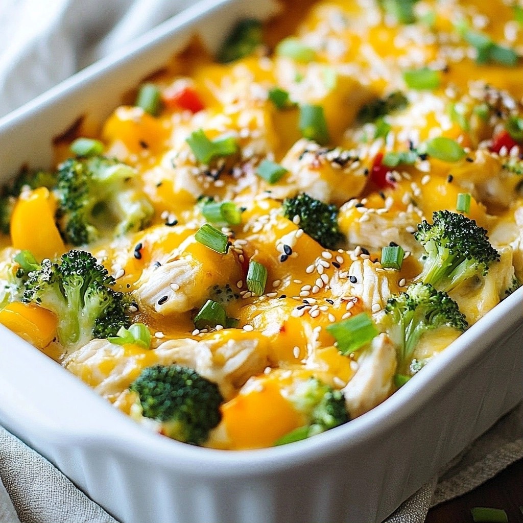 Quick and Easy Chicken Teriyaki Casserole Flavor
