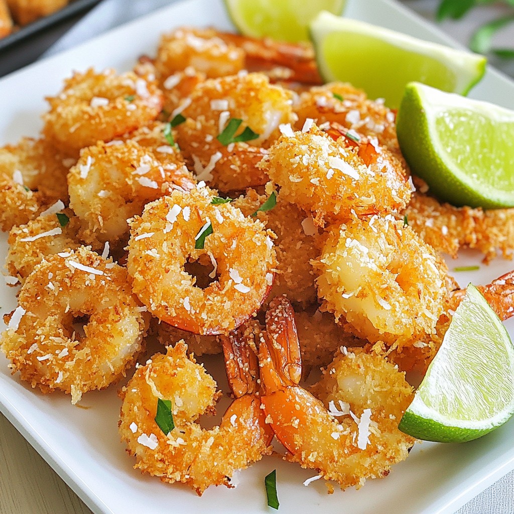 Coconut Crusted Shrimp Crispy and Flavorful Delight