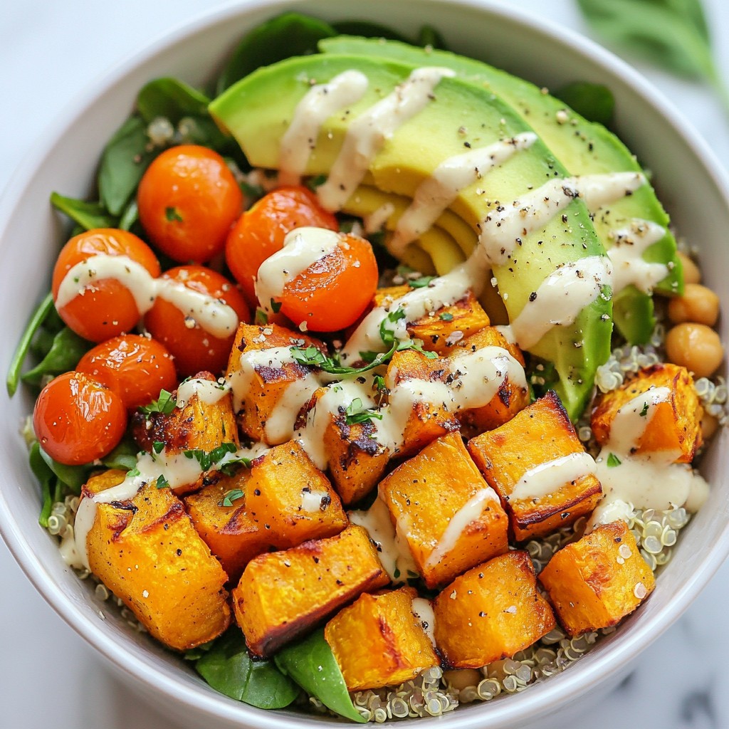 Sweet Potato Chickpea Buddha Bowl Nourishing Recipe
