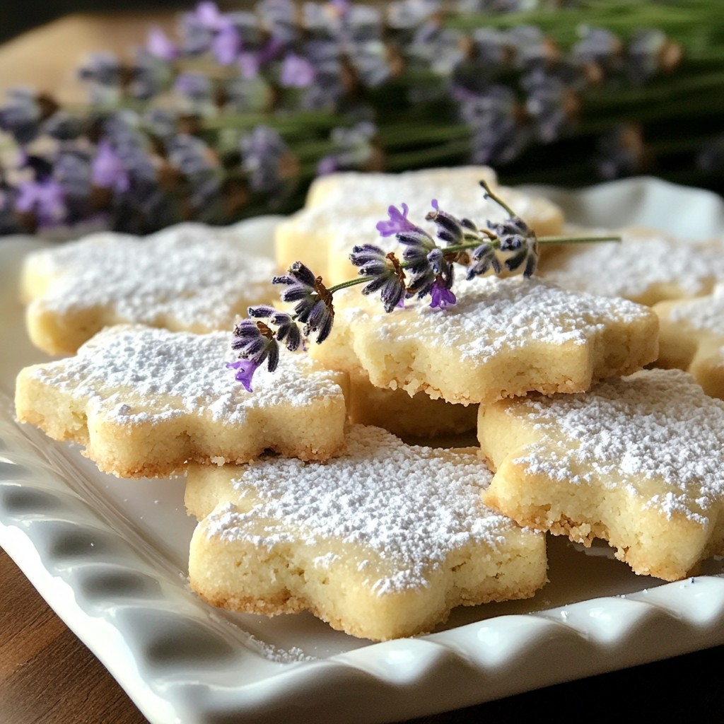 Honey Lavender Shortbread Delightful and Easy Treat