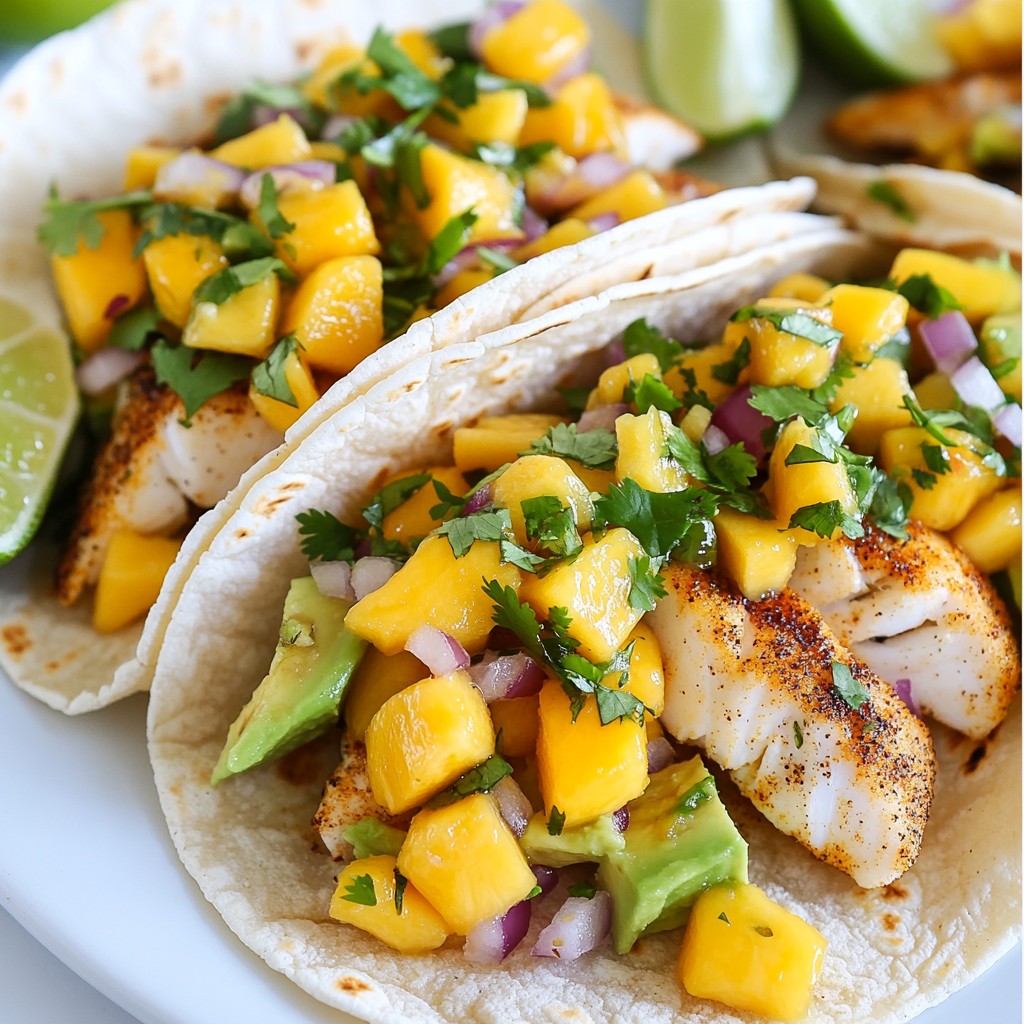 Mouthwatering Mango Salsa Fish Tacos Recipe Guide