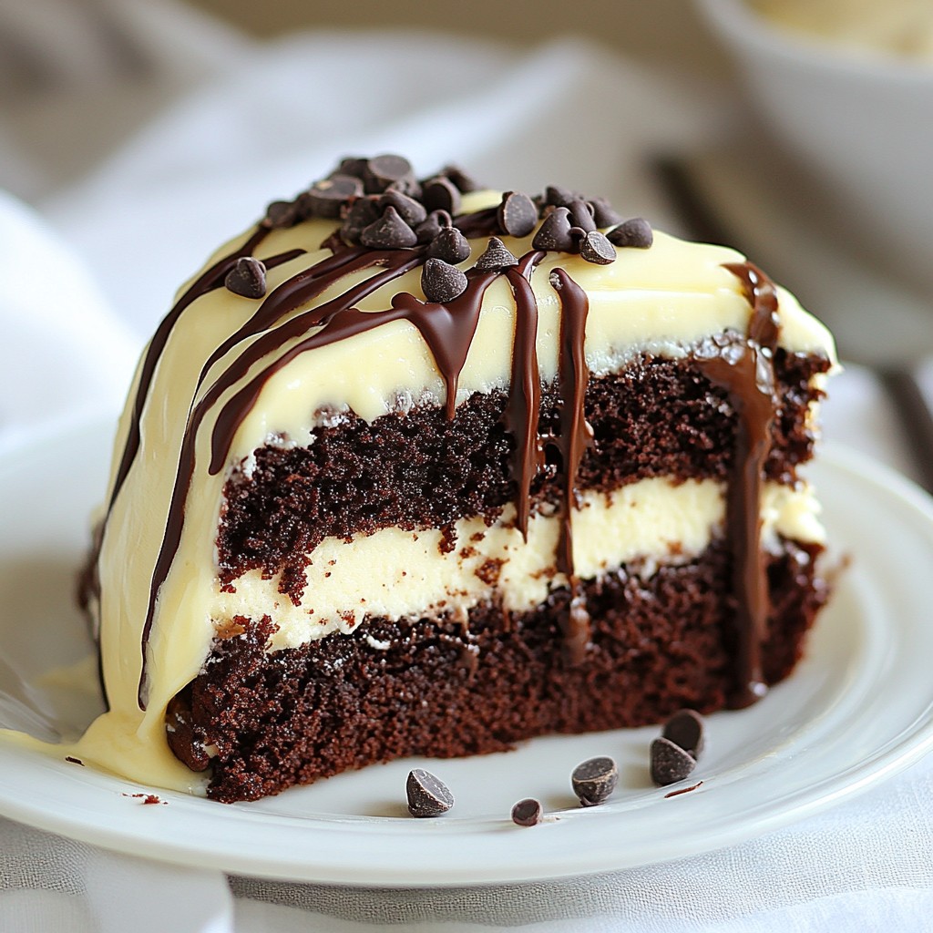 Triple Chocolate Fudge Cake Decadent Dessert Recipe